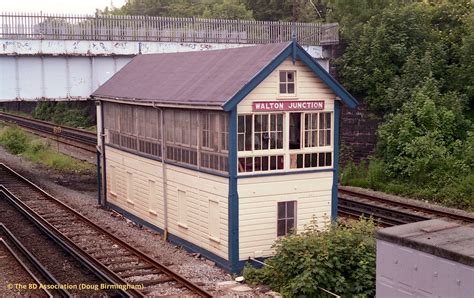 walton junction signal box|1966 walton triangle stations.